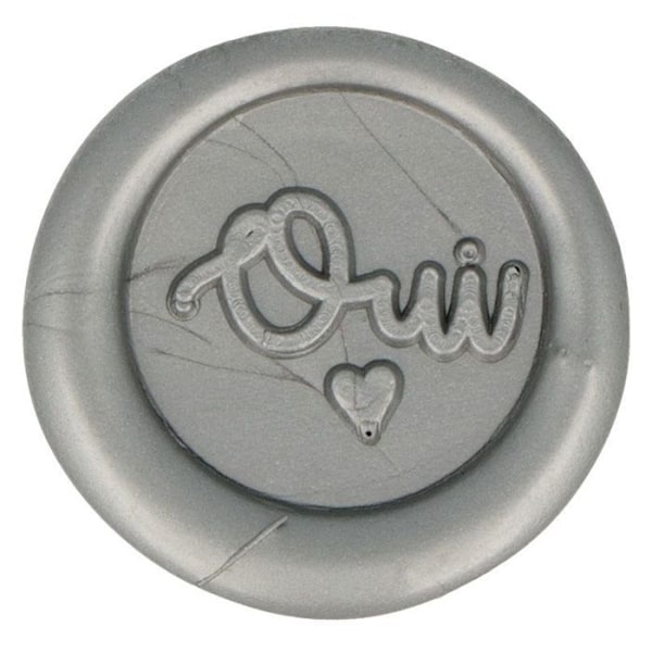 10 Silverstick-on vaxtätningar Ja 20 mm Silver
