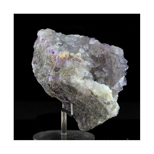 Sten og mineraler. Fluorit. 595,0 ct. Fontsante-minen, Les Adrets, Var, Frankrig.
