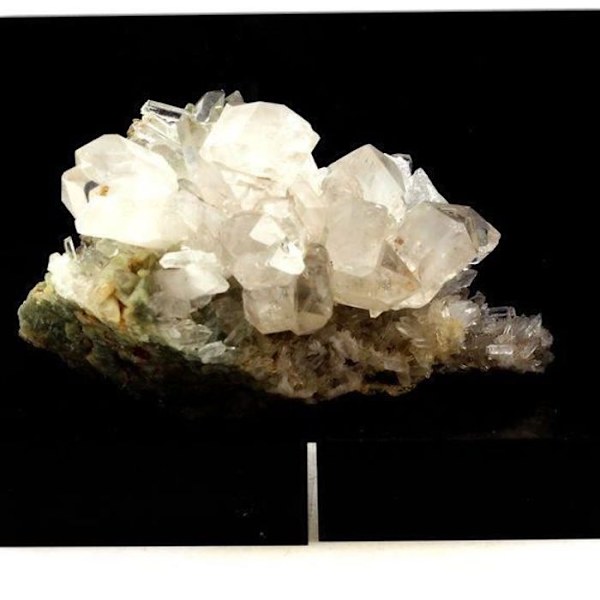 Sten og mineraler. Kvarts scepter. 2400,0 øre. Clavans, Bourg d'Oisans, Frankrig.