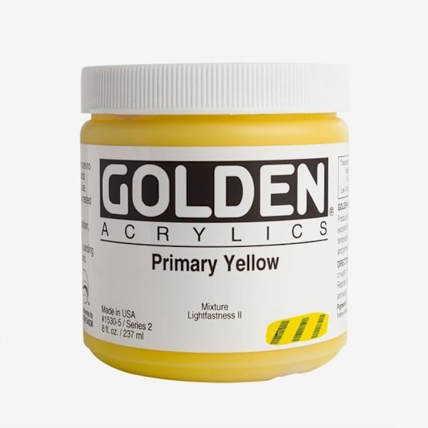 Gyllene: Heavy Body Akrylfärg: 236ml: Primärgul