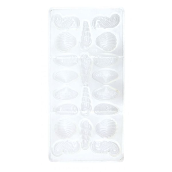 Chokoladeform - SCRAPCOOKING - Stegt - Stiv - Polypropylen - 16 cm Transparent