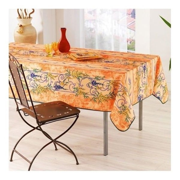 Duk - Provençale - Glycin - 100% Polyester - Rektangulär - 150x240cm Gul