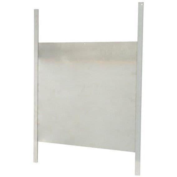 Kerbl Skydedør til hønsehus 43x40 cm 436732 silver-