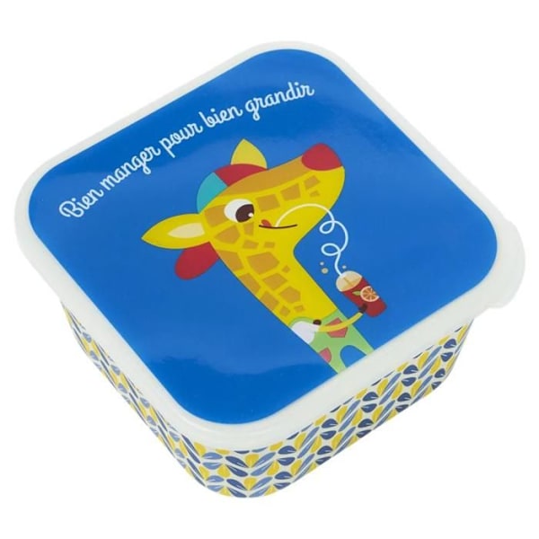 Draeger la carterie - GIRAFFE snackbox - Flerfärgad Flerfärgad