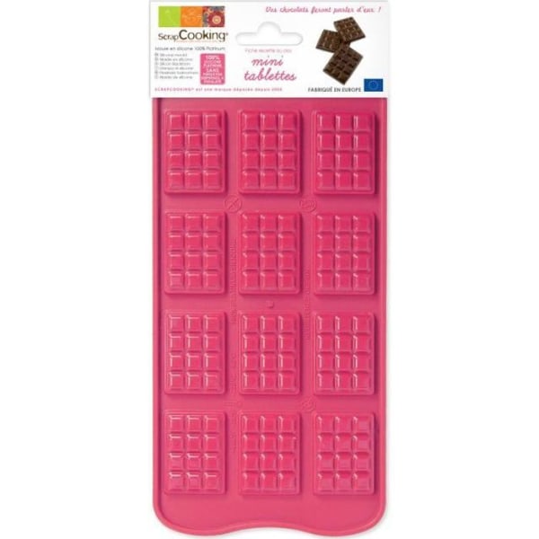 Chokladform - Mini-tablett - Scrapcooking