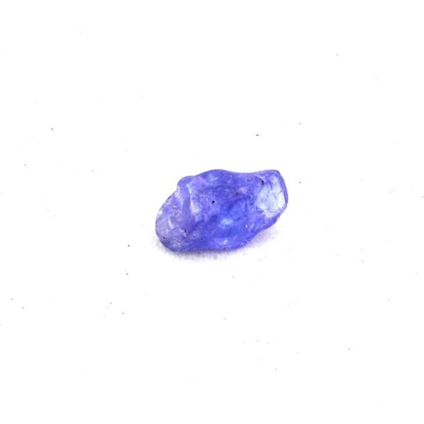 Tanzanit - Merelani - 0,50 ct - Äkthetscertifikat - Dimensioner 3x1x6 mm - Grå