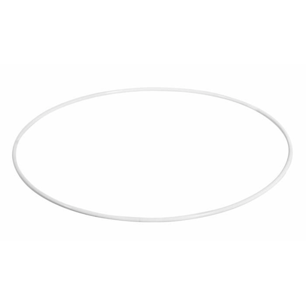 Drömfångare - Rayher - 2505900 - Metallring - 12 cm - Vit - 3 mm Vit