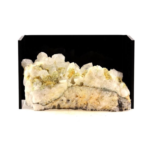 Sten og mineraler. Kvarts + Cookeite. 4006,0 ct. Clavans, Bourg d'Oisans, Frankrig.