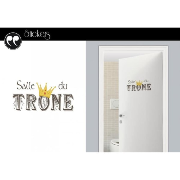 Throne Room Stickers - 1 ark 20 x 70 cm