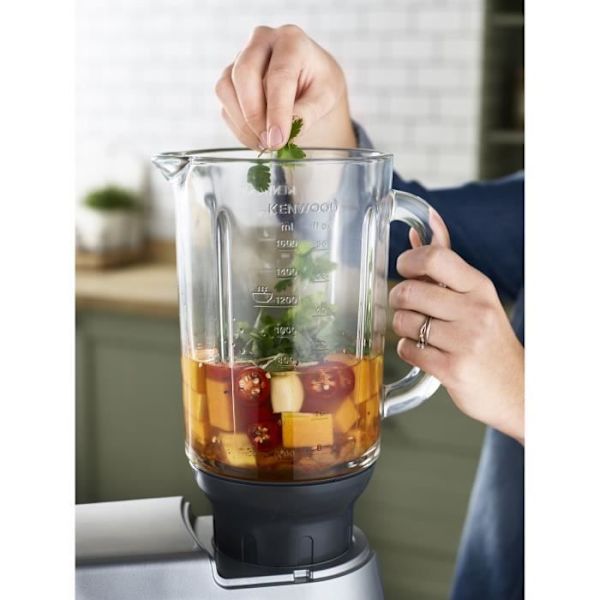 1,6L glasblendertilbehør til KENWOOD KAH359GL konditorrobot - 4 knive