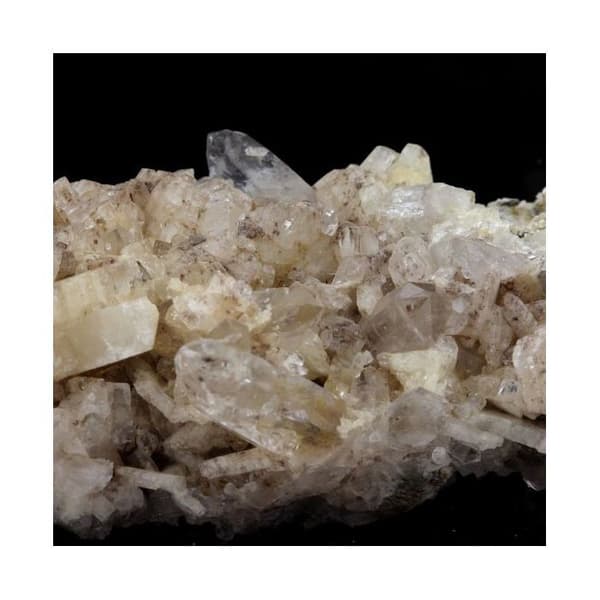 Quartz + Albite 339,9 karat Flerfärgad