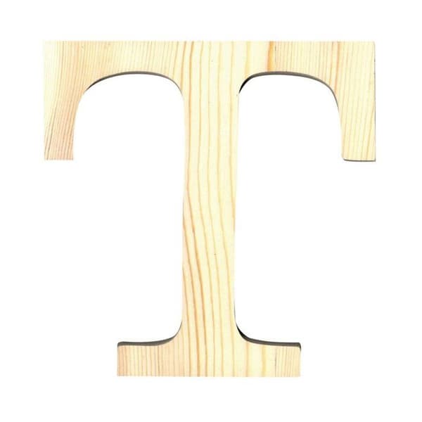 KIRJAIN T - 11,5 CM - PUU