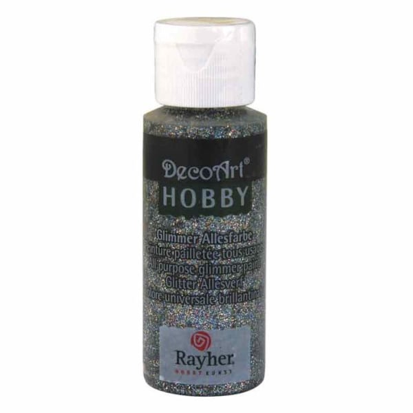 Premium akrylfärg Regnbåge glittrig 59 ml Regnbåge, Glitter