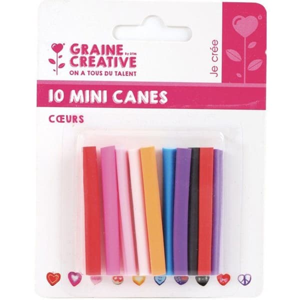 Graine Créative - MINI MINI Hjerter Cane Skiver