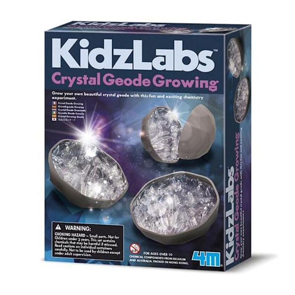 Dekoration - Geode Kristall - Dekorativa objekt - Vit kristall - Samtida - Design Vit