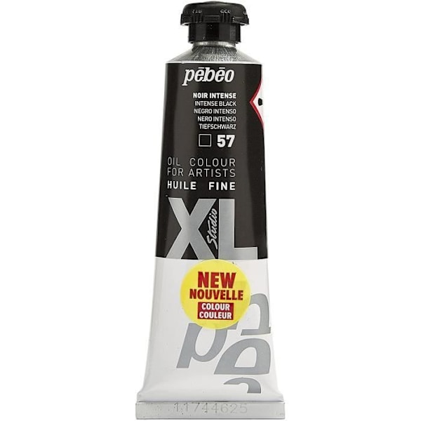 Rør 37ml oliefarve FINE XL Intens sort