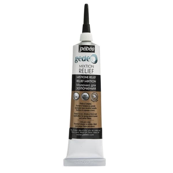 Lim til at klæbe bladguld - Pébéo - Gédéo - Relief lim - 37ml