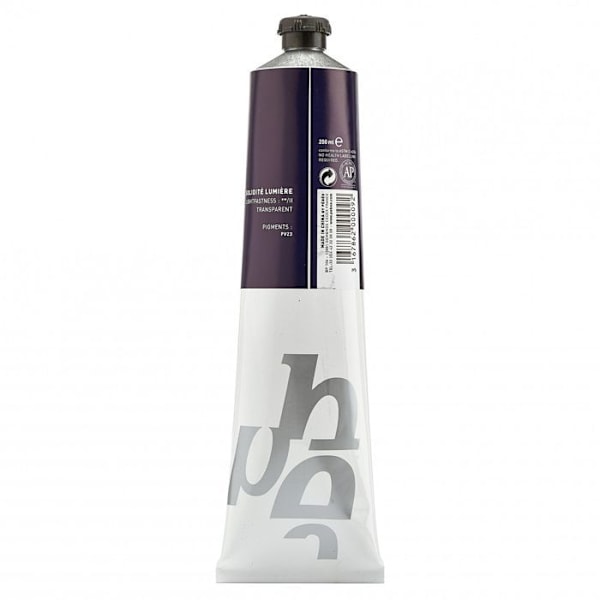 Oliemaling - Pébéo - Fine Studio XL Oil - Dioxazine Violet - 200 ml - Tørrer på 3-6 dage Dioxazinviolett