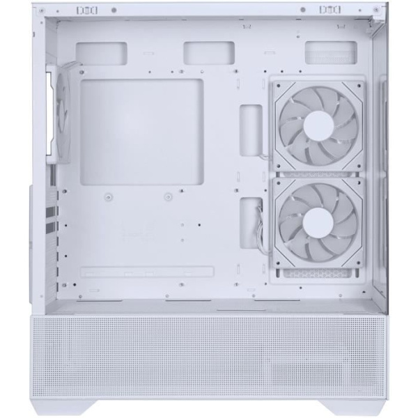 Strømforsyningsfri kabinet - BITFENIX CETO Basic - Mellemtårn - ATX-format - Hvid