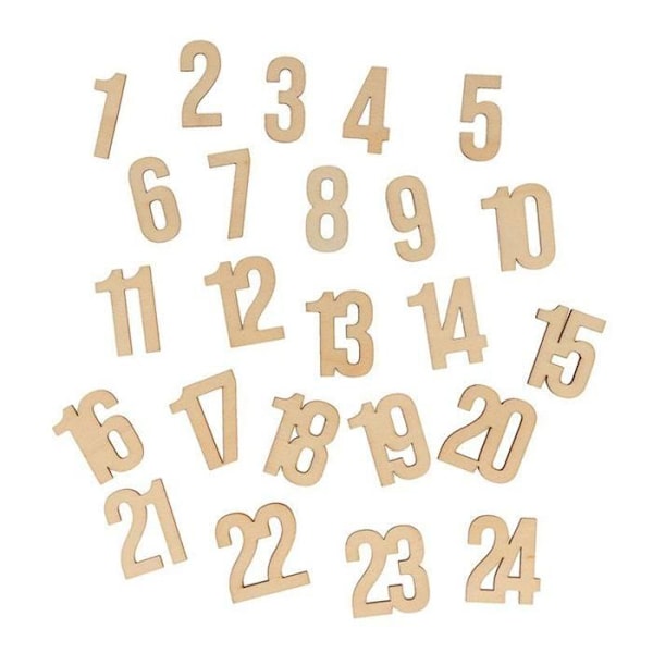 Tarrat - 24 puista numeroa kastanj