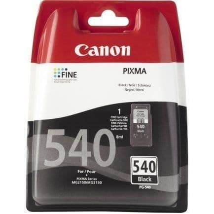 Blækpatron - CANON - PG-540 (5225B001) - Sort - 8 ml