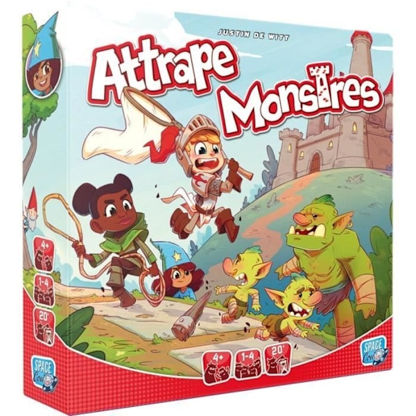 Catch Monsters - Asmodee Flerfärgad