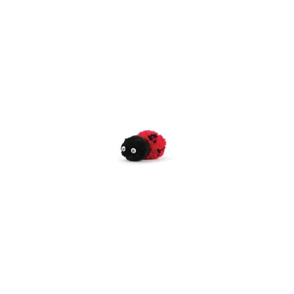 Kit Pompons - Leppäkerttu - 7 kpl - Punainen - DIY - Käsityö - Luovuus
