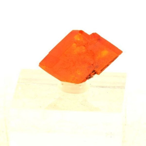 Sten og mineraler. Wulfenit. 28,42 øre. Red Cloud Mine, La Paz Co., Arizona, USA.