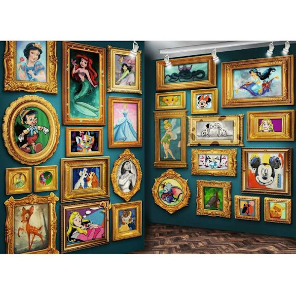 9000 bitars pussel Disneymuseet - Ravensburger - Vuxenpussel - Från 14 år Flerfärgad