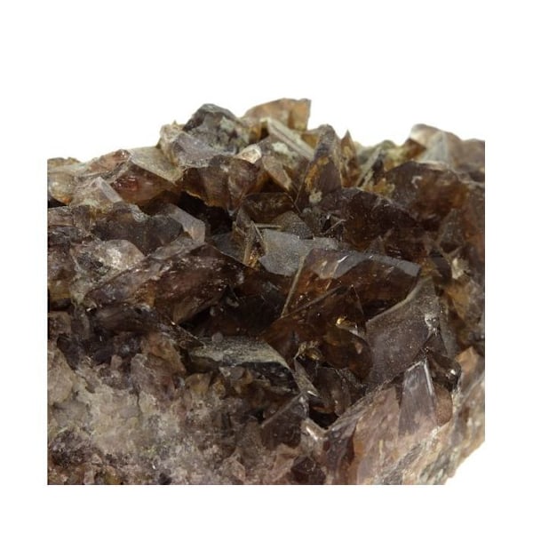Stenar och mineraler. Axinit. 484,0 cent. Rampe des Commeres, Bourg-d'Oisans, Isère, Frankrike.