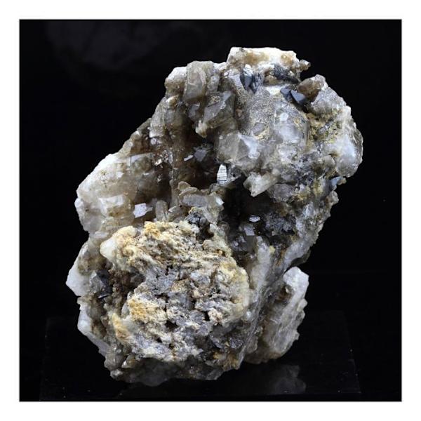 Sten og mineraler. Anatase. 487,0 øre. Col de La Madeleine, Savoie, Frankrig.