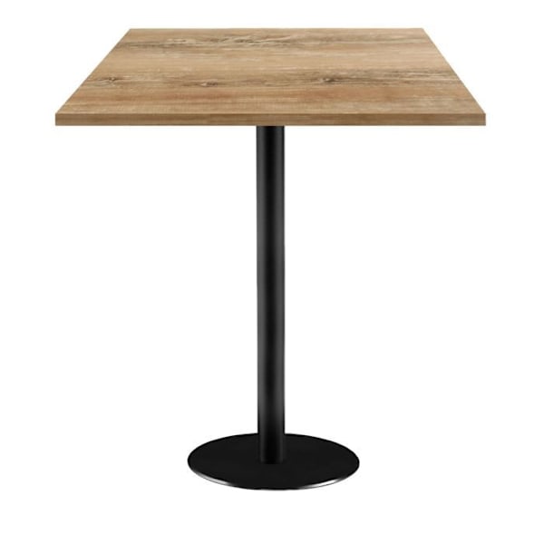 Højt bord 70 x 70 cm - Rom model slovensk eg kastanj