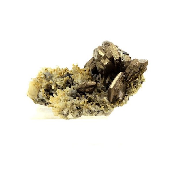 Sten og mineraler. Pyrrhotite. 795,0 ct. Nikolaevskiy Mine, Dalnegorsk, Rusland.