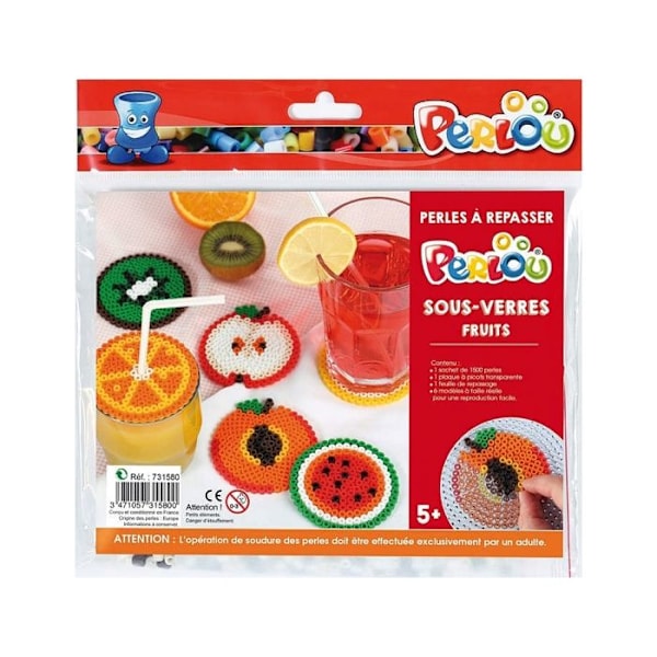 Perlou Sous glas frugt Flerfärgad
