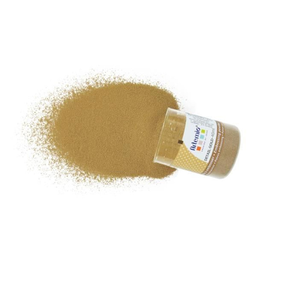Puder med relief för präglning Guld 40ml gyllene