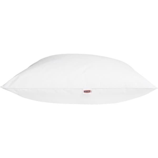 DODO LUXOR pude 60x60 cm - 100% bomuld - duneffekt Vit