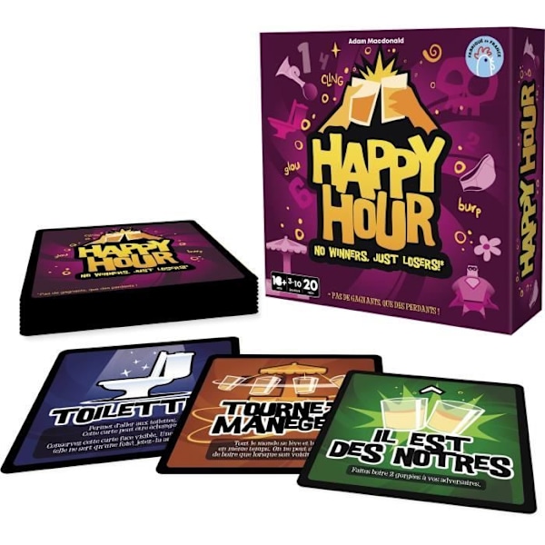 Happy Hour - Asmodee - Fra 14 år Flerfärgad