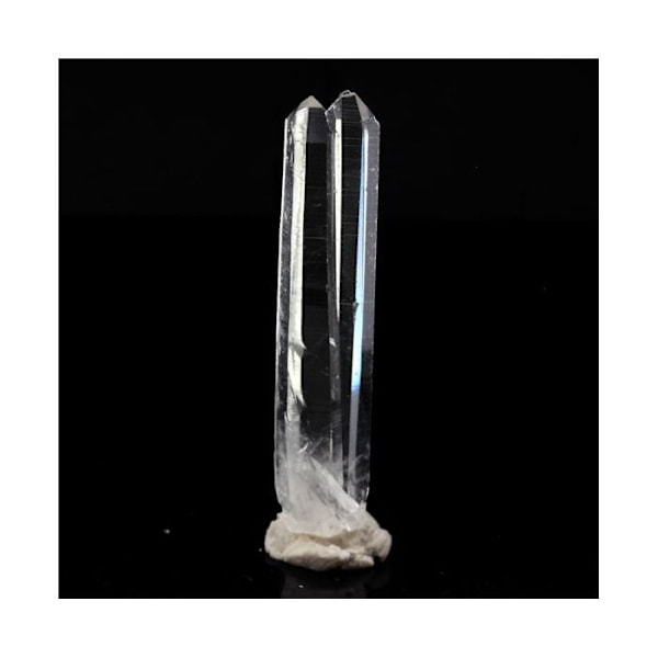 Sten og mineraler. Kvarts. 17,06 øre. La Gardette-minen, Bourg d'Oisans, Isère, Frankrig.