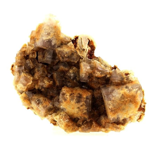 Sten og mineraler. Fluorit. 601,5 ct. Retter, Ardèche, Frankrig.