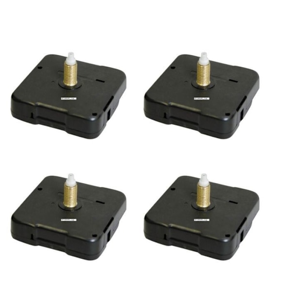 4 batteridrivna urverk Svart
