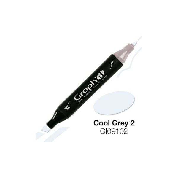 Graph'It - Alkoholmarker Graph'it 9102 Cool Grey 2 Cool Grey 2