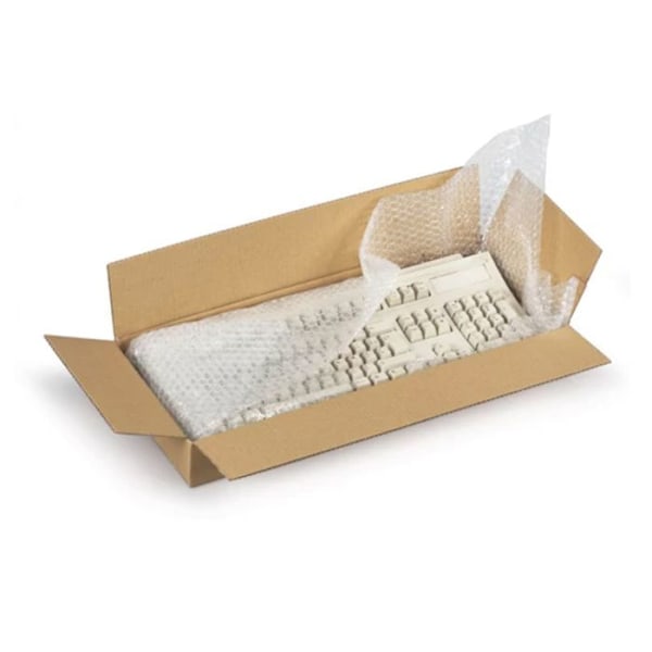 15 pakkauslaatikkoa 35 x 25 x 10 cm - Yksi aallotettu kastanj