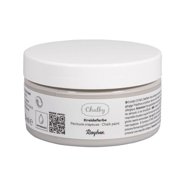 Graniittiliitumaali - kalkkimainen pinta - 100 ml Grå