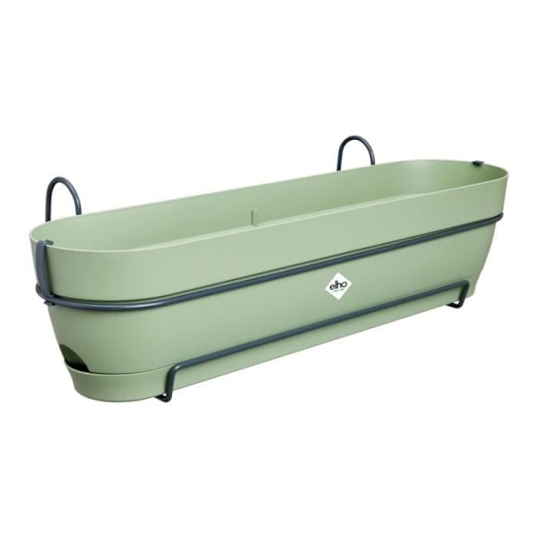 Elho Vibia Campana Balkon Allin1 70 - Grøn - L 70 x B 26 x H 17 cm - Altan - 100% genbrugt Grön