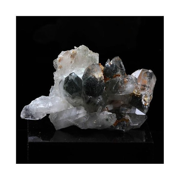 Sten og mineraler. Kvarts + Klorit. 197,0 ct. Vizille, Isère, Frankrig..