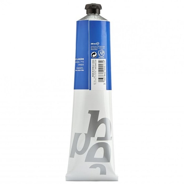Oliemaling - Pébéo - Studio XL - 200 ml - Imitation Cerulean Blue - Høj modstandsdygtighed Blå