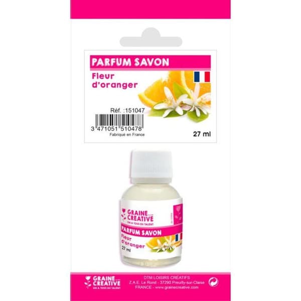 Flydende duft til lys og sæbe - GRAINE CREATIVE - Appelsinblomst - 27ml - DIY {Färg}