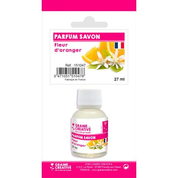 Flydende duft til lys og sæbe - GRAINE CREATIVE - Appelsinblomst - 27ml - DIY {farve}