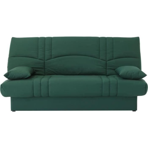 3-personers sovesofa - Skovgrønt stof - Moderne stil - L 190 x D 92 cm - DRØM skog grön