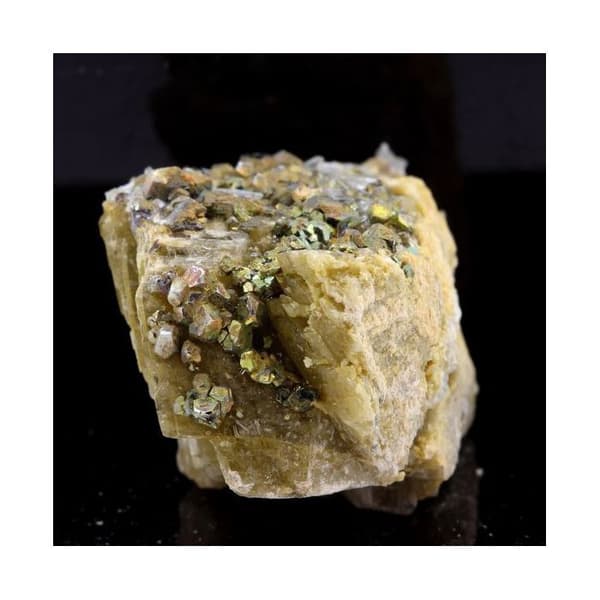 Siderit, Pyrit, Quartz 273,3 karat Flerfärgad
